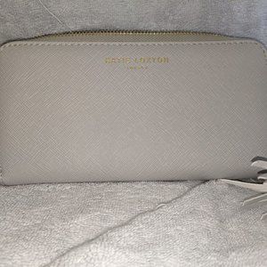 Katie Loxton gray wallet, brand new, never used